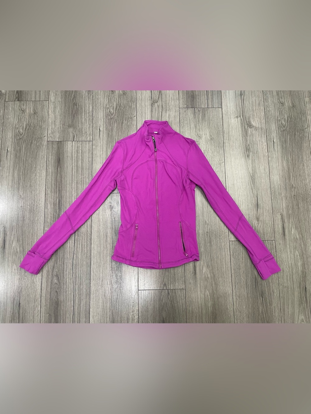 Lululemon Womens define jacket in Magenta Full-Zip Size 4